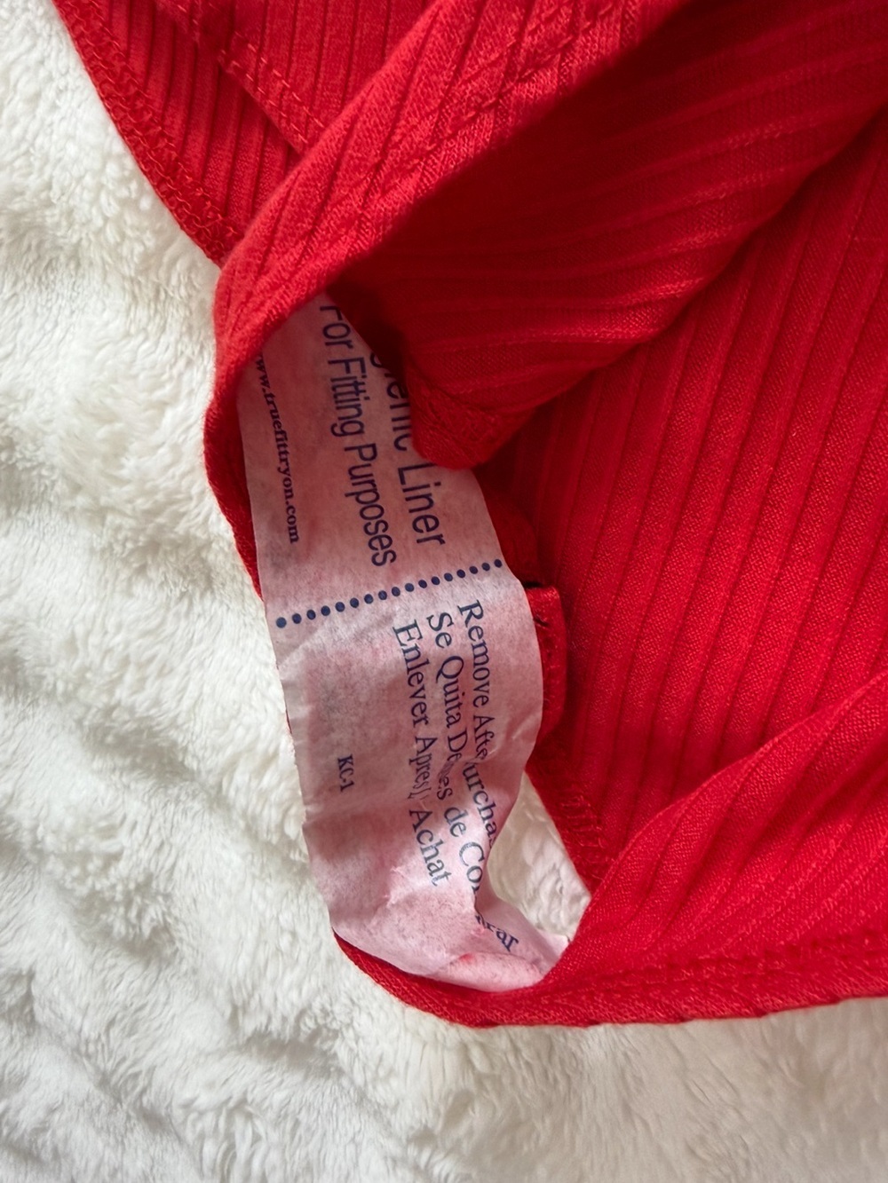 NWT Heatherly Ribbed High Crew Neck Bodysuit with Strappy Open Back Red Size XL - Picture 8 of 16